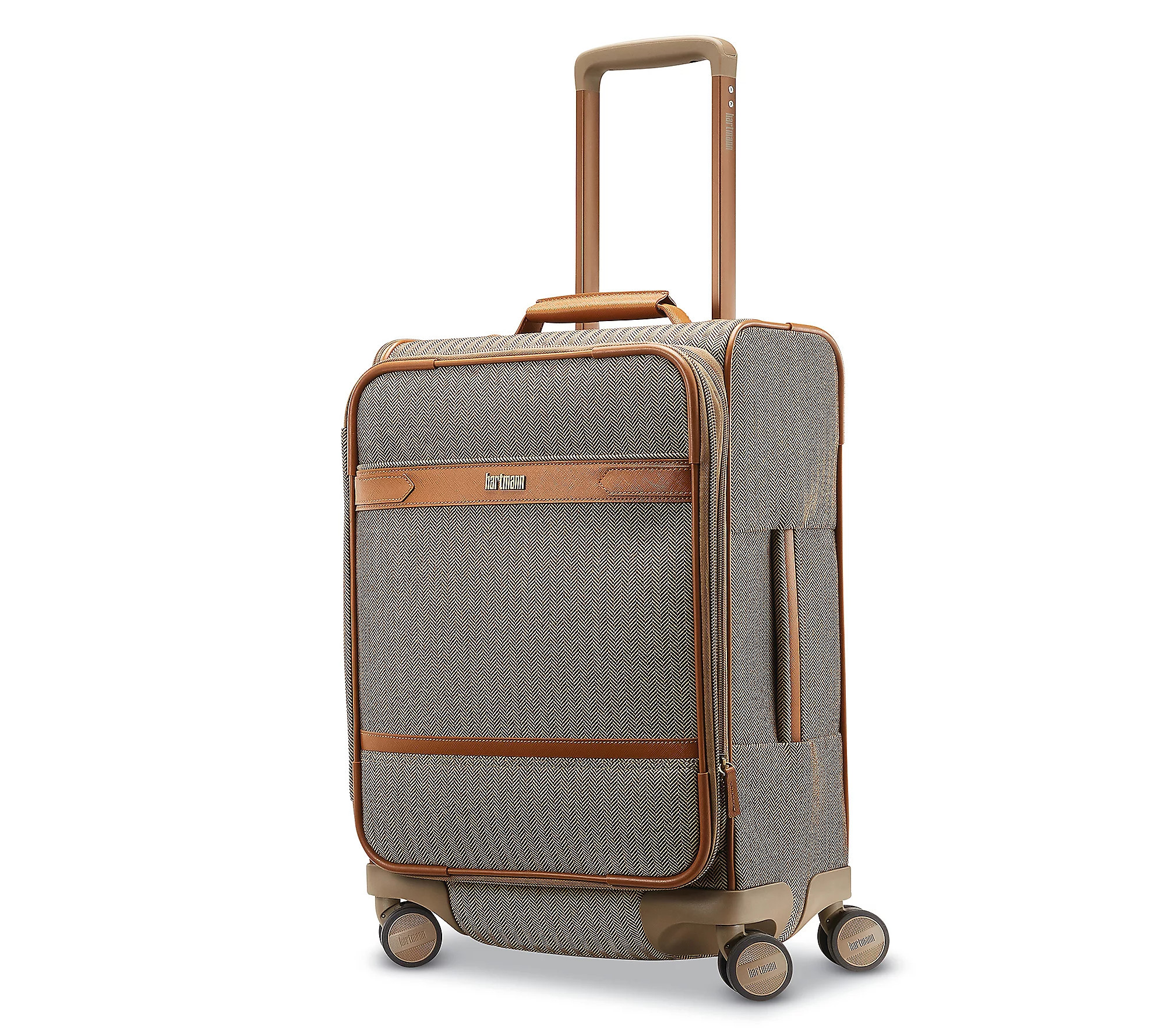 Hartmann Herringbone Deluxe 22"" Expandable Spin ner | QVC