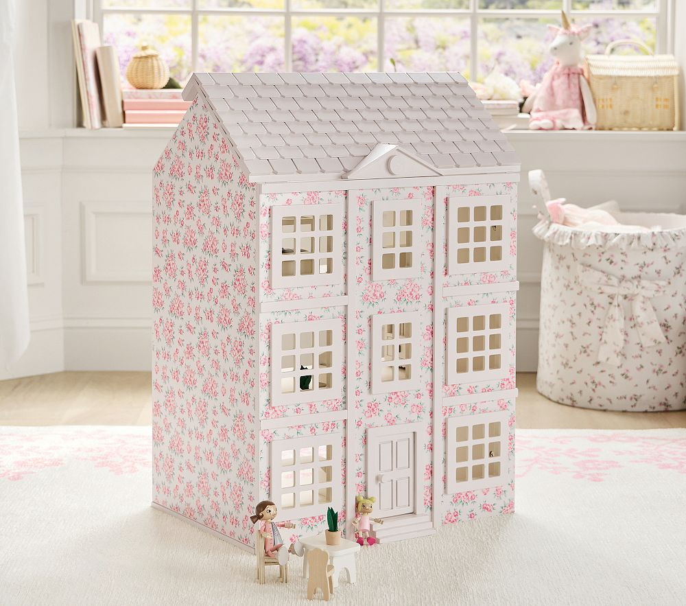 LoveShackFancy Antoinette Floral Dollhouse | Pottery Barn Kids