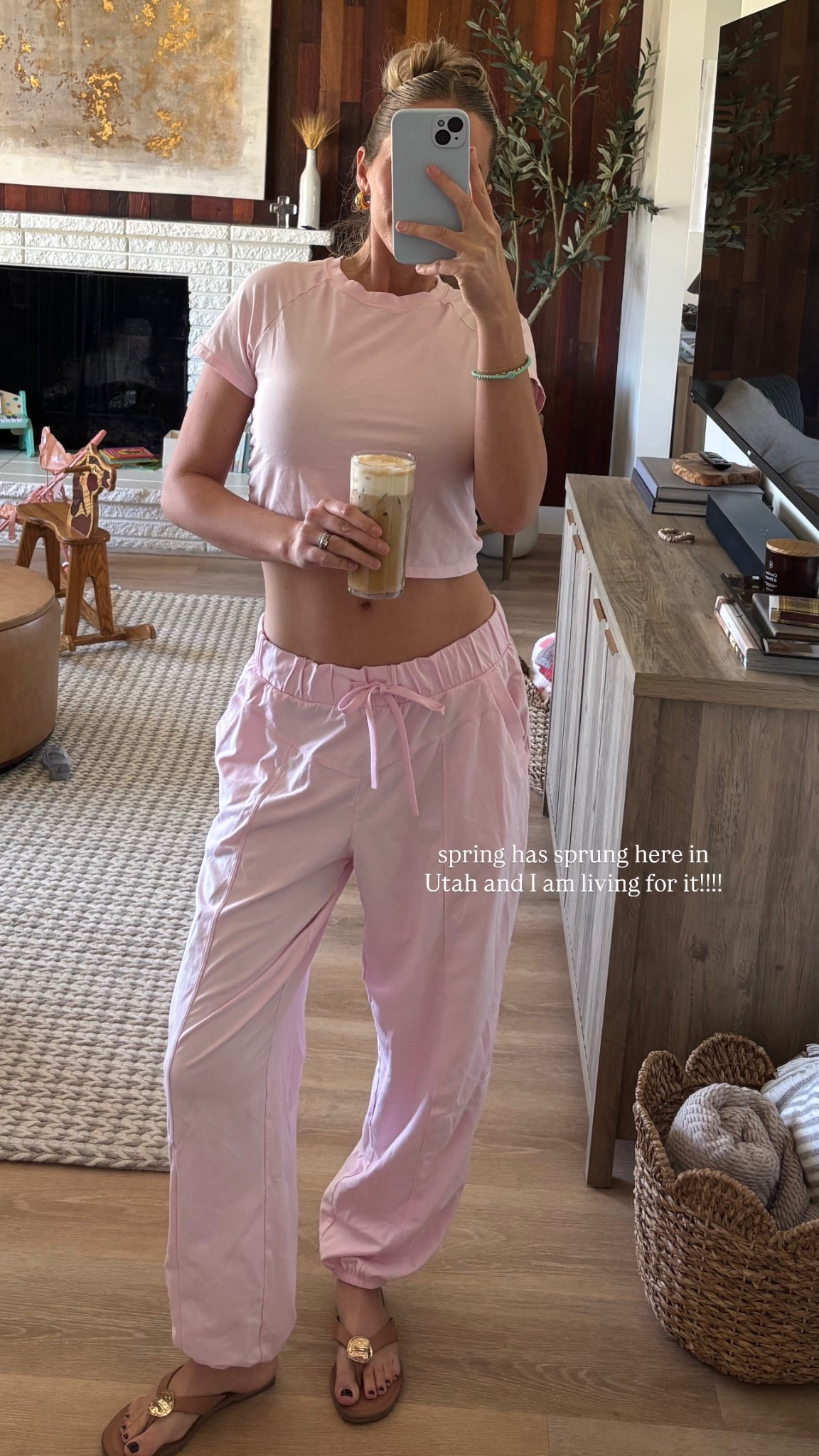 Spring set from target! Wearing a medium in top and bottoms for length 

#LTKActive #LTKmomlife #LTKootd