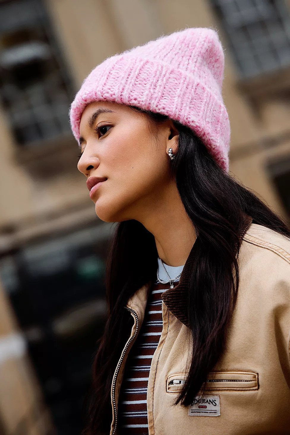 UO Rosie Slub Beanie | Urban Outfitters UK