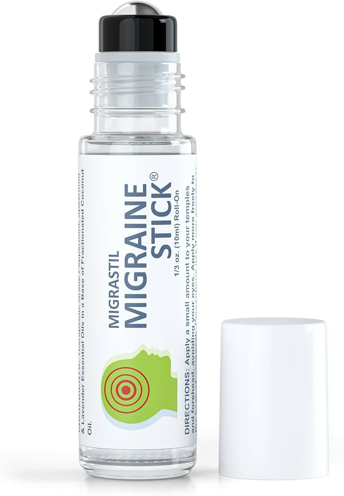 Basic Vigor Migrastil Migraine Stick Rollon - Fast Cooling Comfort for Your Head. Aromatherapy wi... | Amazon (US)