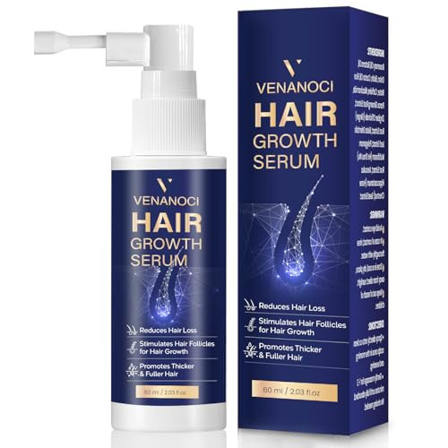 VENANOCI Hair Growth Oil Spray: Natural Hair Regrowth Serum with Rosemary, Biotin – Anti-Hair Loss Treatment for Thinning Hair – Promotes Thicker, Fuller Hair for Women & Men | Amazon (US)