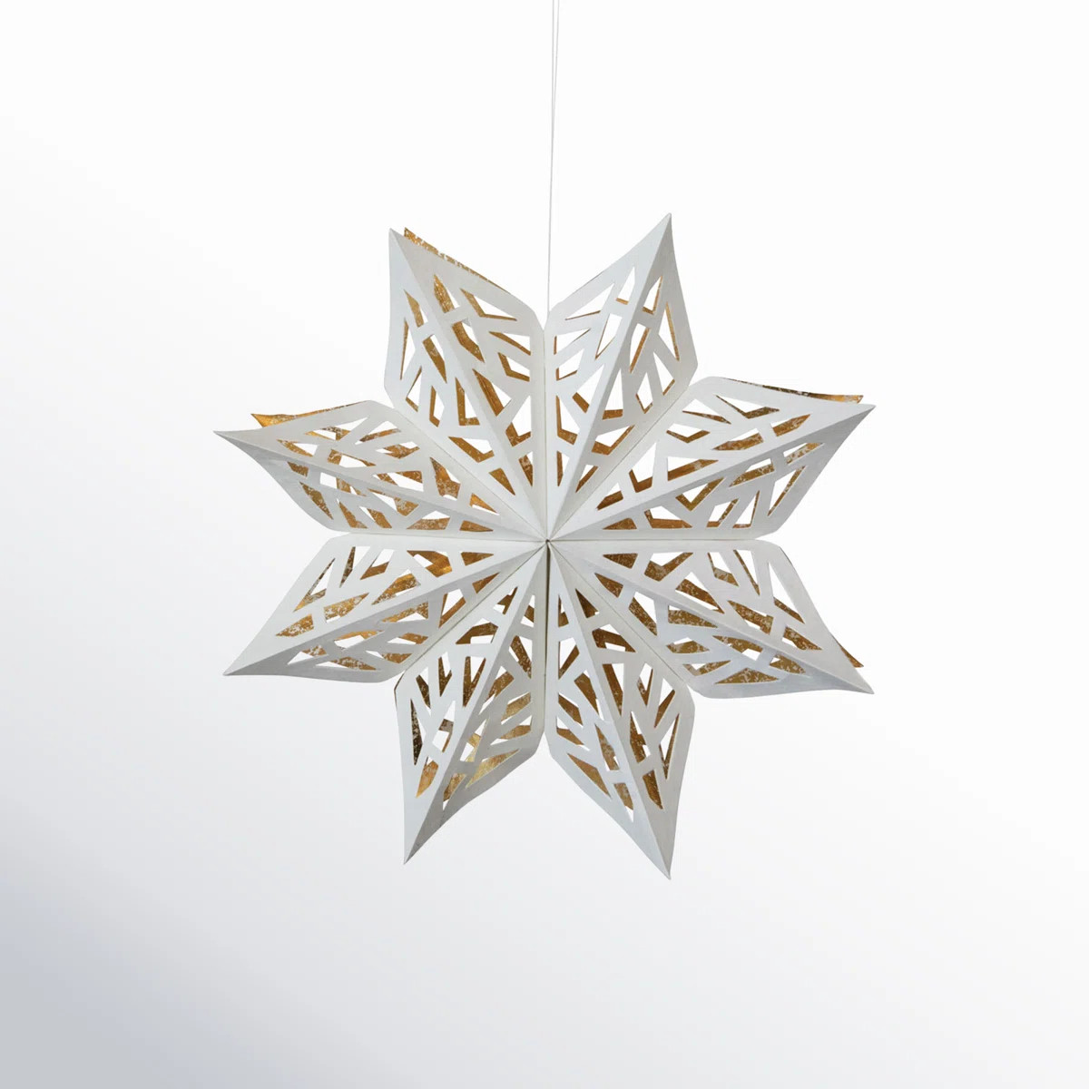 The Holiday Aisle® 12" Paper Snowflake Ornament | Wayfair | Wayfair North America