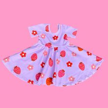 Strawberry Twirl Dress | Poppy Kids Co