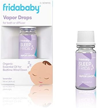 FridaBaby Natural Sleep Vapor Bath Drops for Bedtime Wind Down by Frida Baby, White | Amazon (US)
