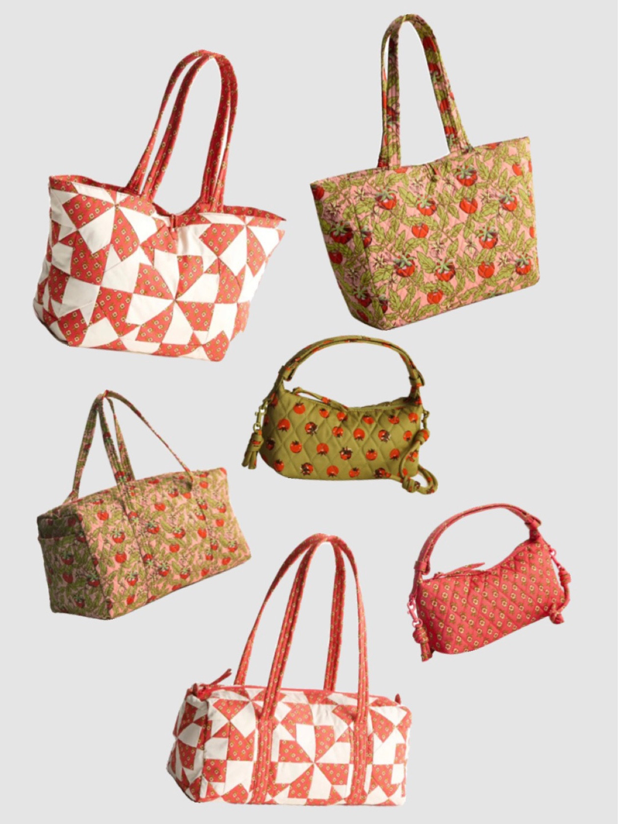 Vera Bradley has some cute new designs! These are my favorites! I love the tomato print, very cute for spring  

#LTKItBag #LTKFindsUnder100