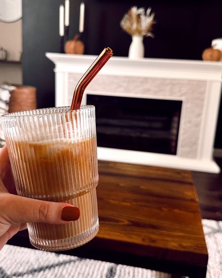 ribbed glasses | ribbed coffee cups | iced coffee cups | crate & barrel | glass straw

#LTKGiftGuide #LTKhome #LTKSeasonal