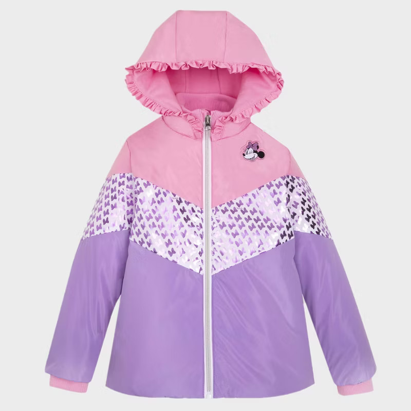 Girls' Disney Minnie Mouse Rain Coat - Disney Store | Target