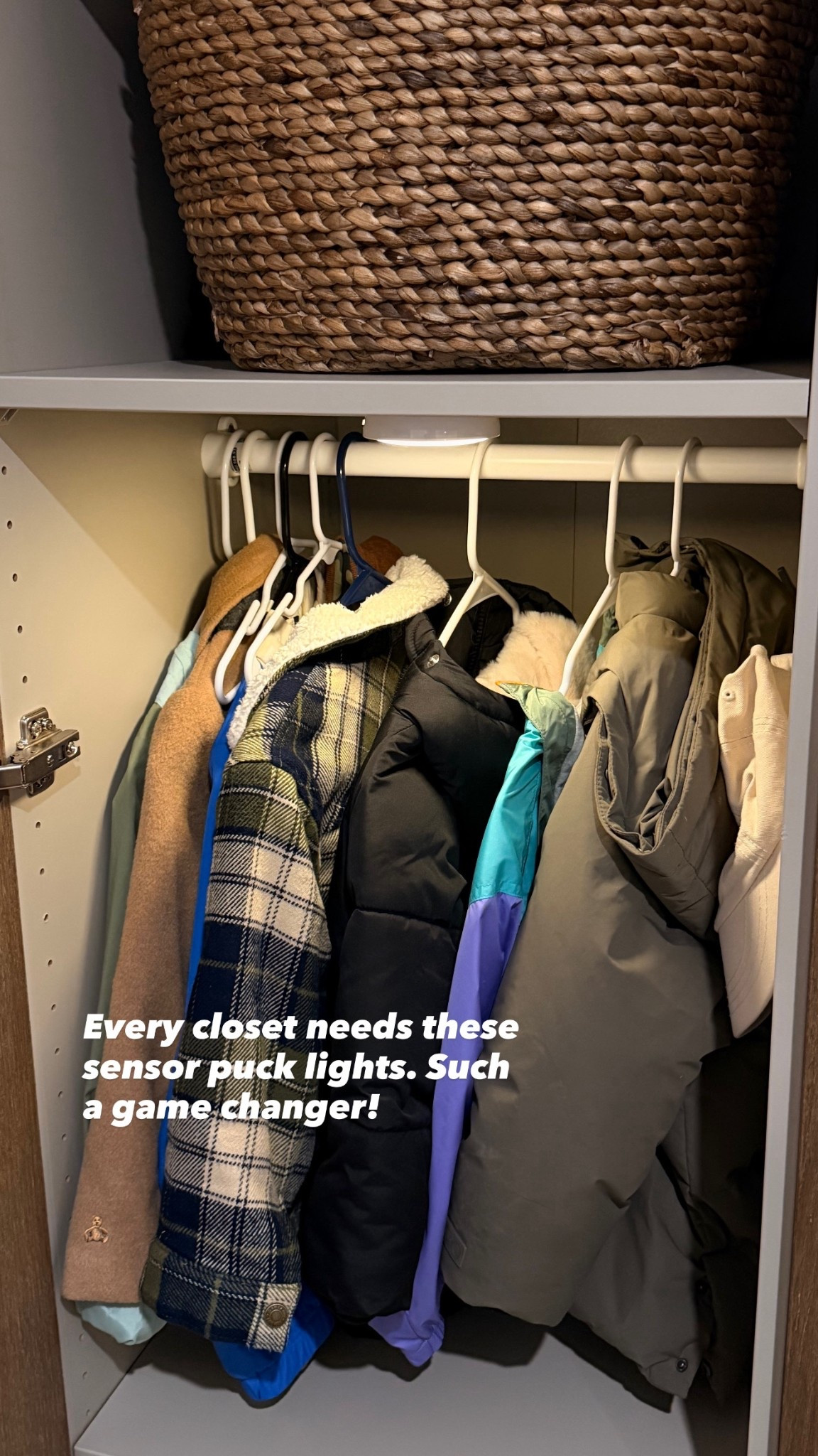 No dark space is safe in our home now! These se sensor light pucks can be used anywhere, we love this simple but mighty home upgrade ✨

#LTKmomlife #LTKHome