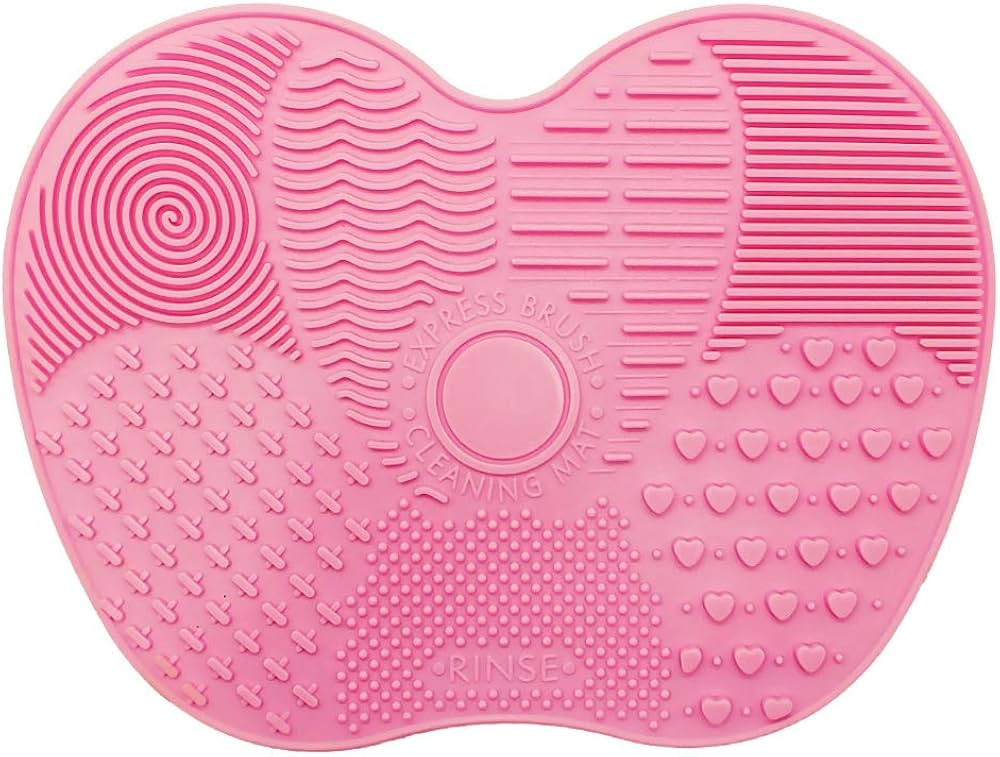 Fuchsia Silicone Makeup Brush Cleaning Mat From Royal Care Cosmetics | Amazon (US)