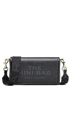 Marc Jacobs The Leather Mini Bag in Black from Revolve.com | Revolve Clothing (Global)