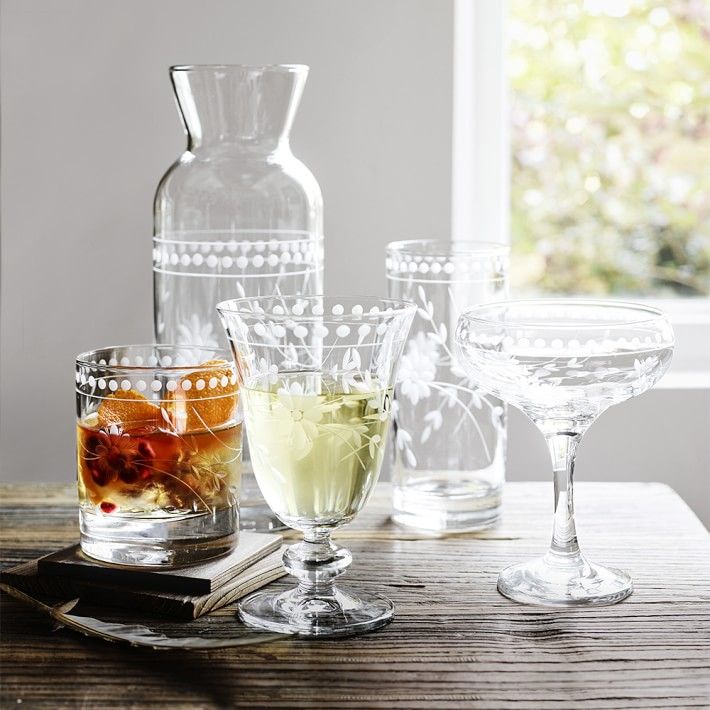 Vintage Etched Carafe | Williams-Sonoma