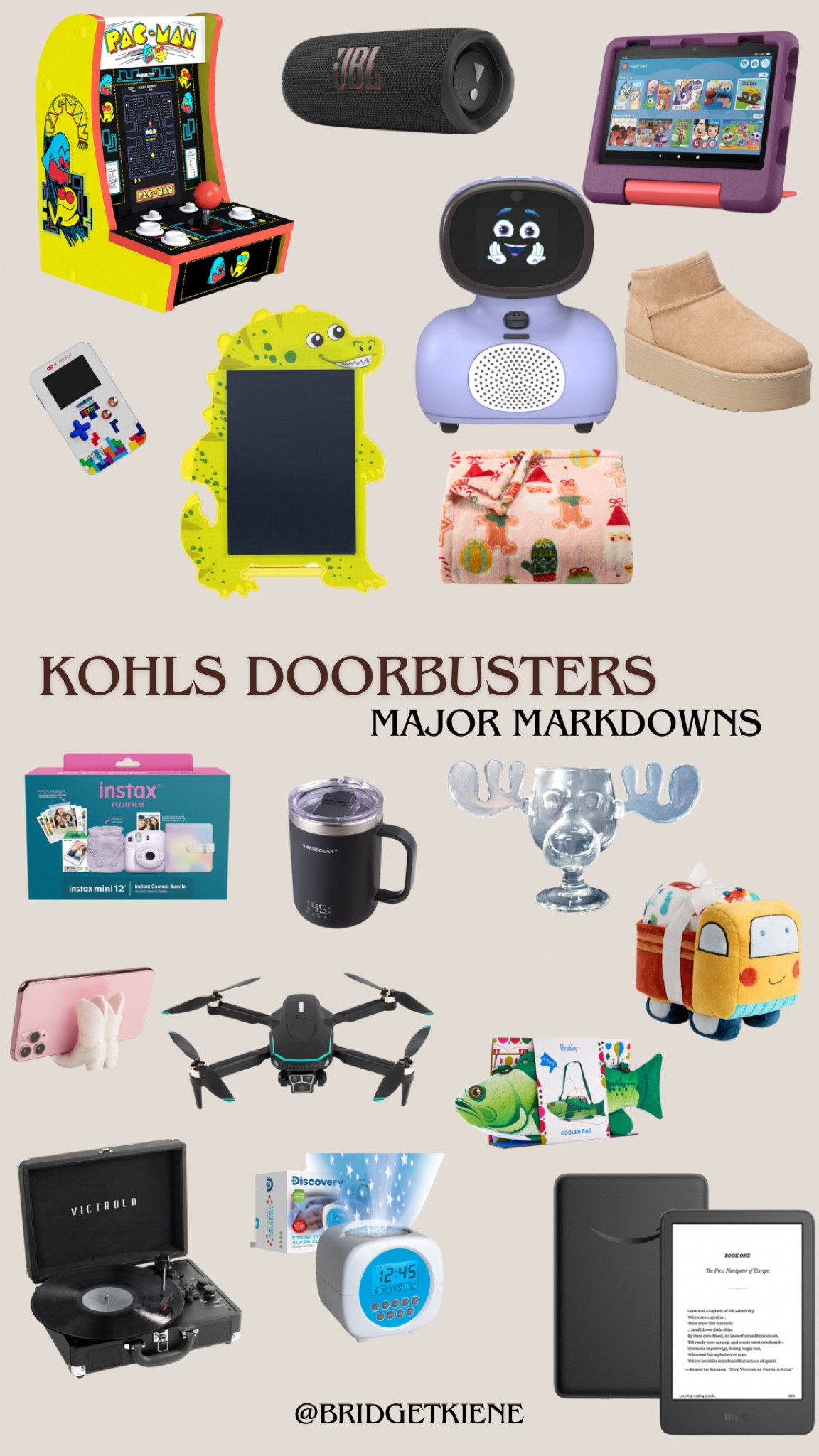Kohls doorbusters and Black Friday sales!! So many major markdowns - save big today! Kids gift ideas, stocking stuffers, electronics, gifts for the home, gifts for him and her 

#LTKSaleAlert #LTKCyberWeek #LTKGiftGuide
