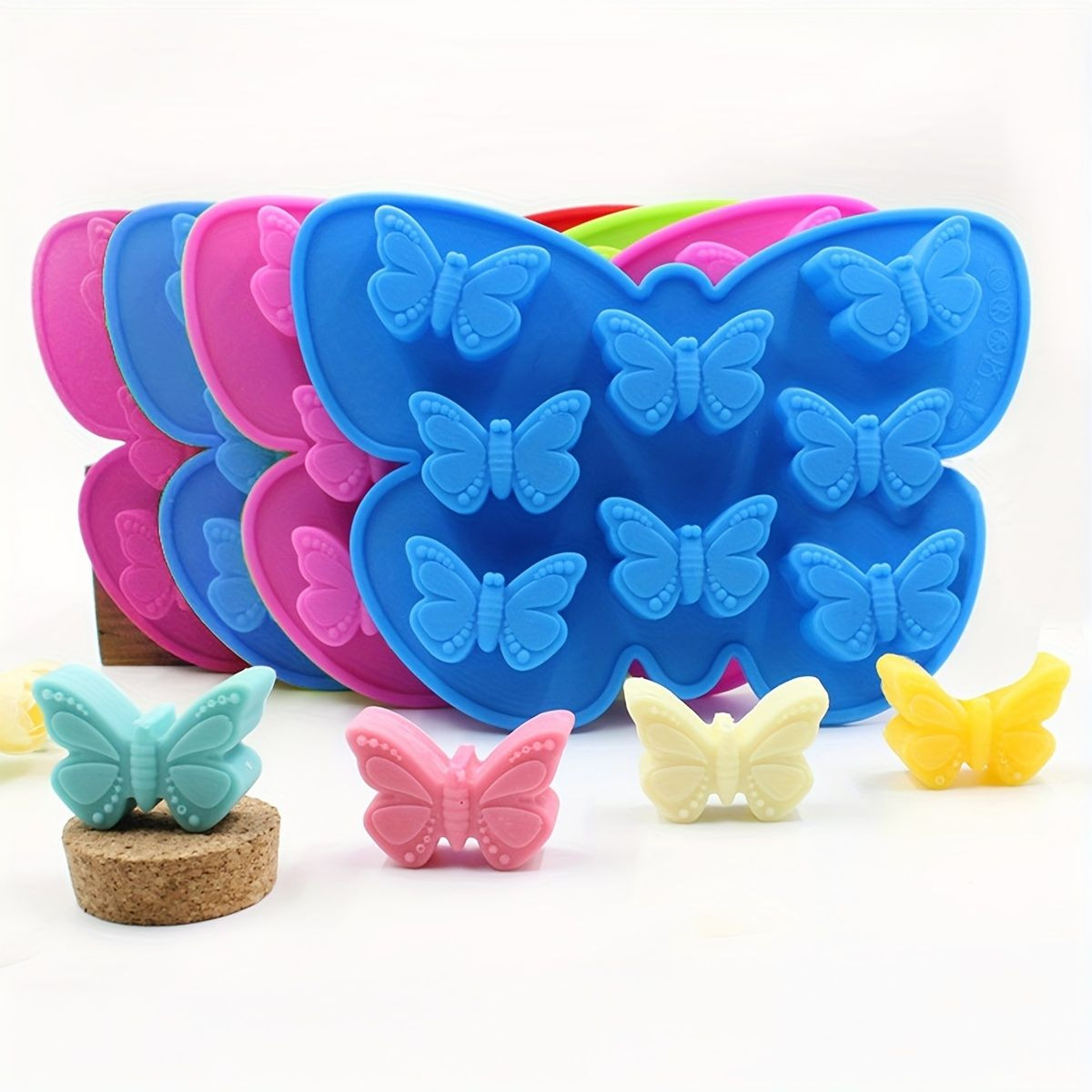 1pc, Cartoon Butterfly Chocolate Mold, 3D Silicone Mold, Cute Butterflies Shaped Candy Mold, Fond... | Temu Affiliate Program