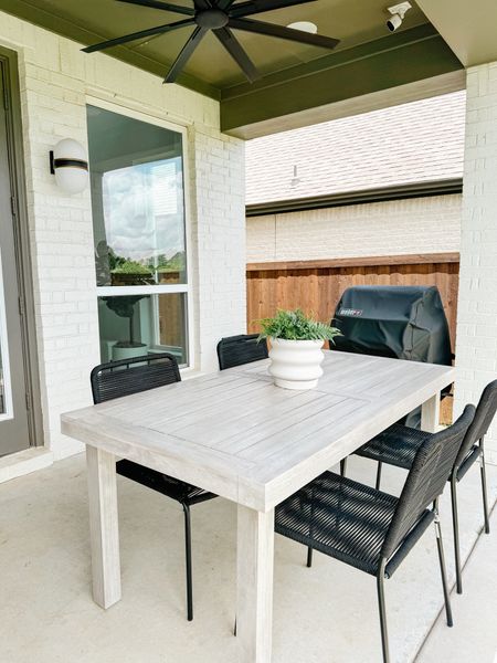 Our update back patio

Summer patio / target finds / outdoor furniture/ outdoor dining / modern outdoor / 

#LTKSaleAlert #LTKHome