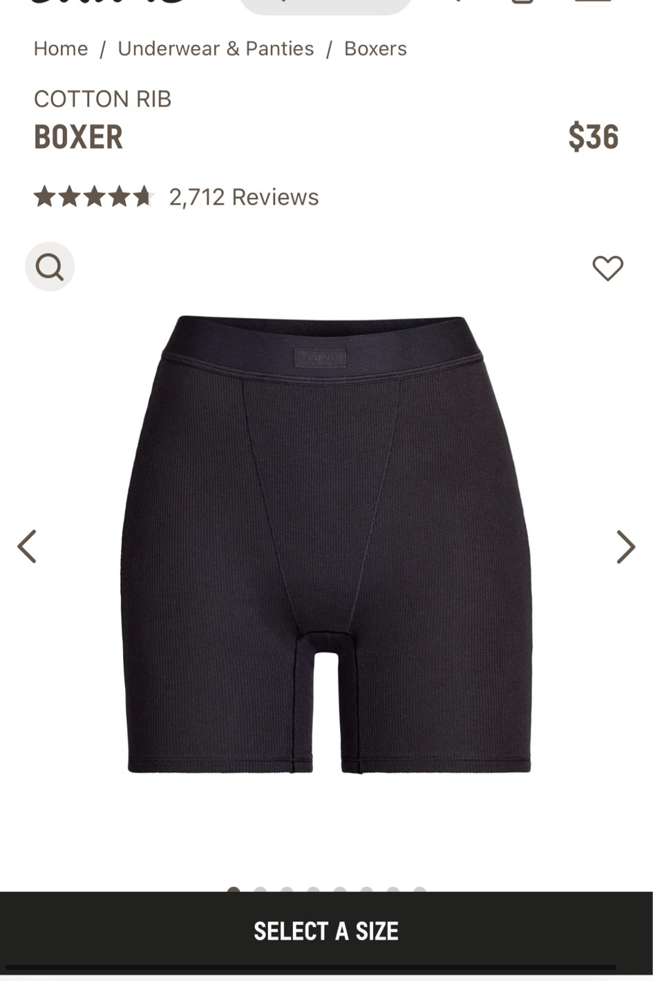 Walmart SKIMS dupe - boxer briefs

#LTKFallSale #LTKSaleAlert #LTKFindsUnder50