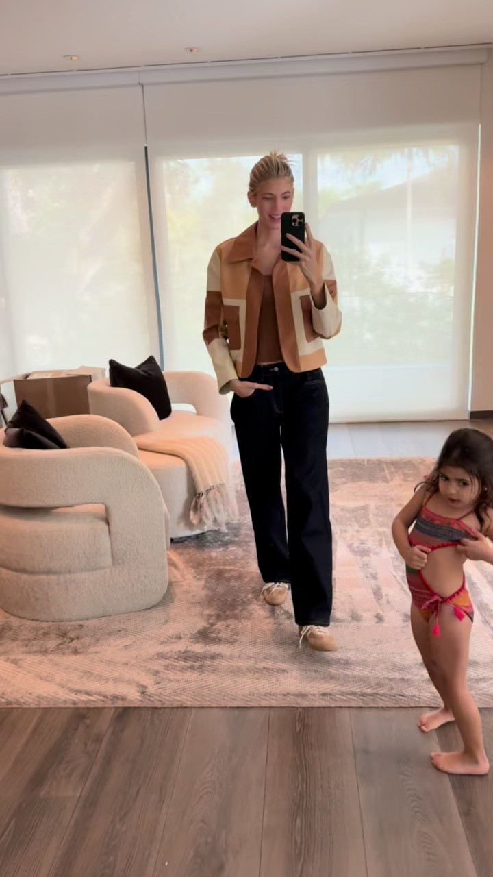 Easy and casual neutral look! Love these sambas paired with this jacket 🤎 

 

#LTKWatchNow #LTKStyleTip