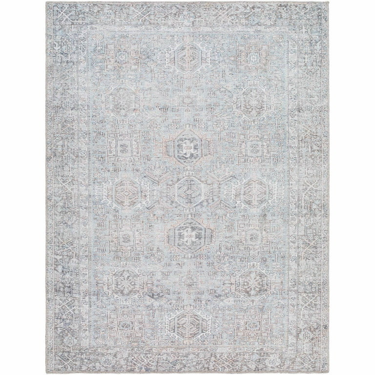 My Texas House Everyday Living Lorelei Transitional Indoor Washable 5' x 8' Area Rug | Walmart (US)