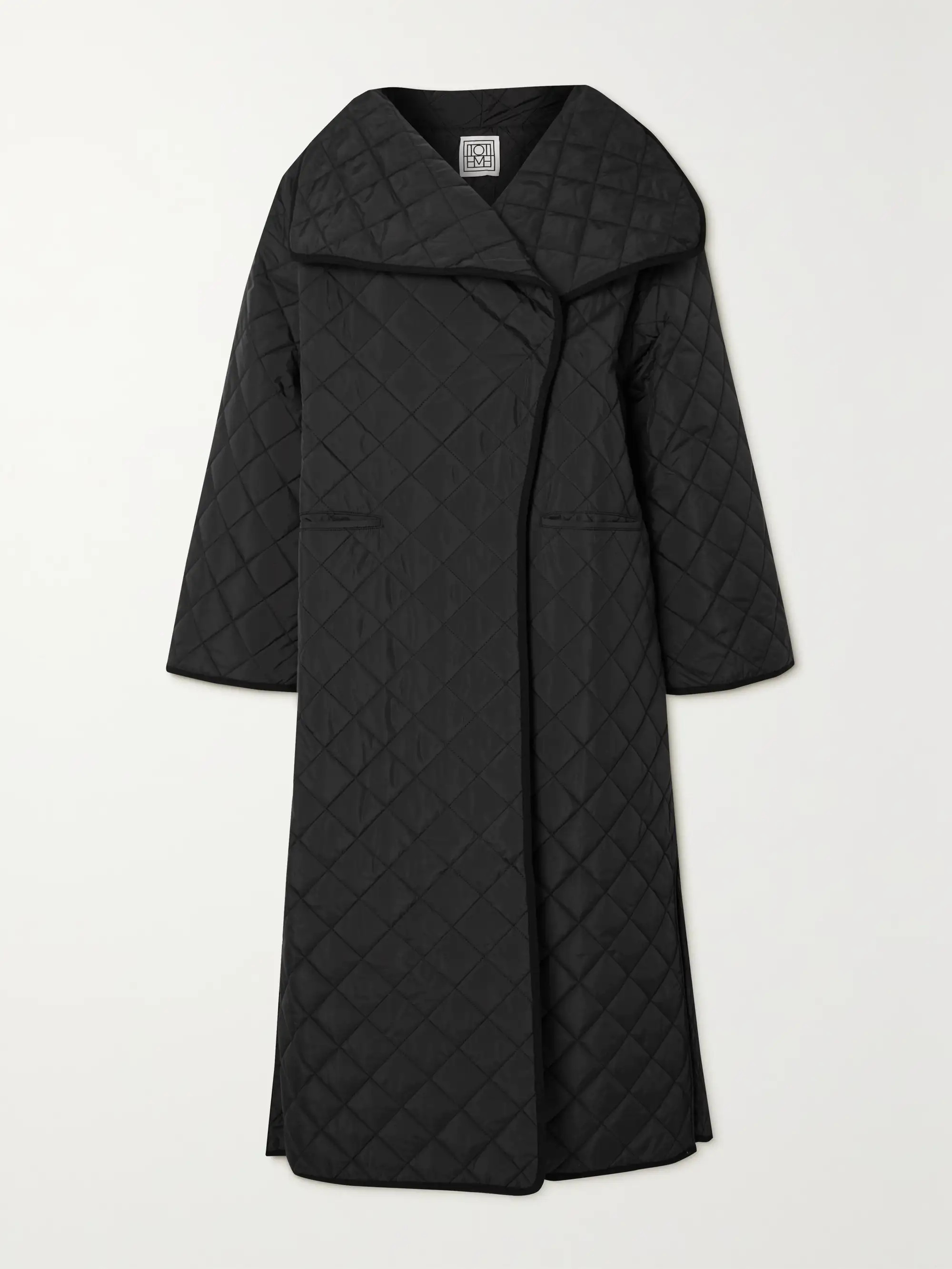 Signature oversized quilted recycled shell coat | NET-A-PORTER (UK & EU)