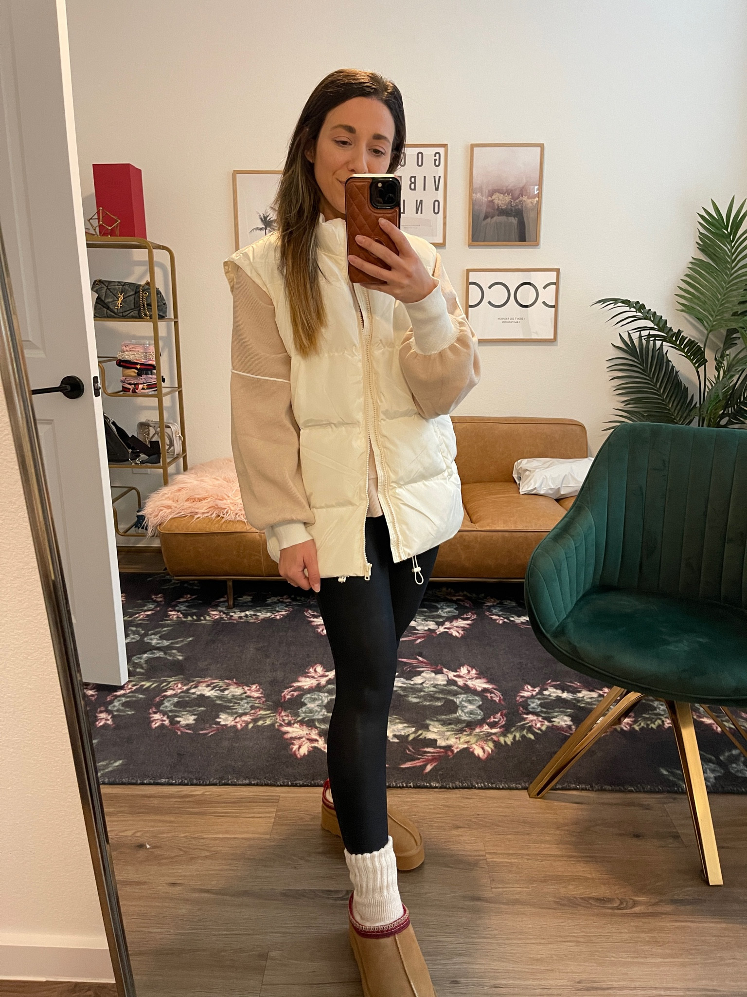 Best Amazon casual outfit!  
Y’all so comfy and good!!
Amazon sweatshirt, amazon puffer, amazon faux uggs, amazon slippers, boot socks 

#LTKHolidaySale #LTKGiftGuide #LTKfindsunder100