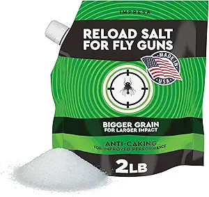Impresa 2 lbs. Fly Salt for Fly Shooters – Made in The USA – Large Grain Salt for Fly Shooter... | Amazon (US)