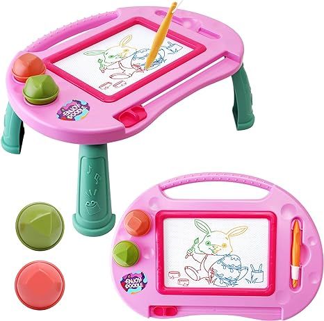 Toys for 1-2 Year Old Girls,Magnetic Drawing Board,Toddler Toys for Girls Age 2 3,Magna Erasable ... | Amazon (US)