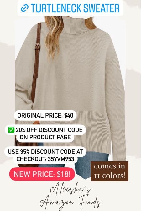 Turtle neck sweater 
fall outfits 
winter outfits fall fashion 
fall clothes 
amazon finds 

#LTKsalealert #LTKstyletip #LTKfindsunder50