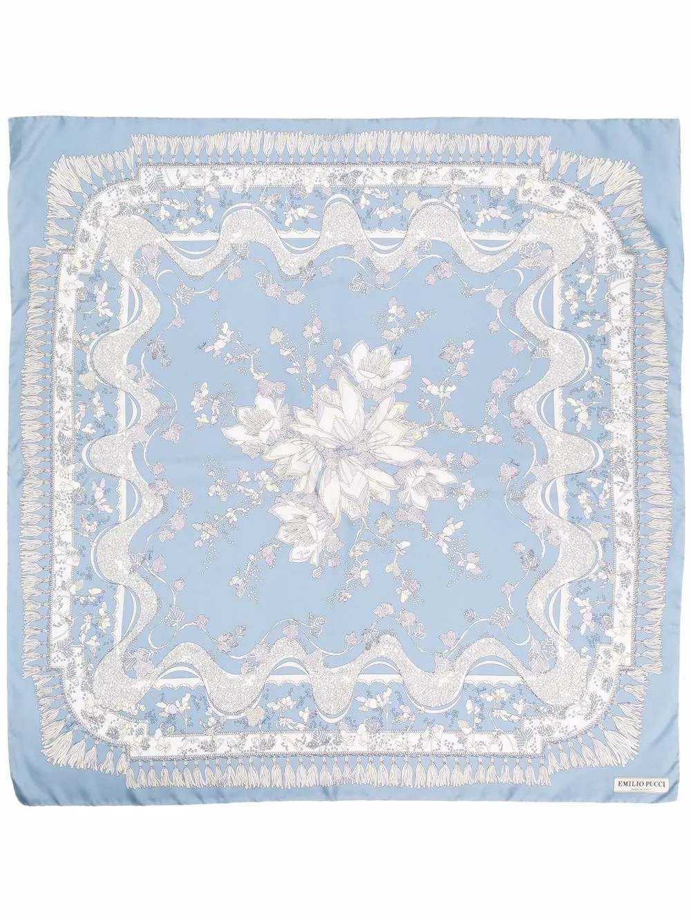 Rugiada-print silk scarf | Farfetch (US)