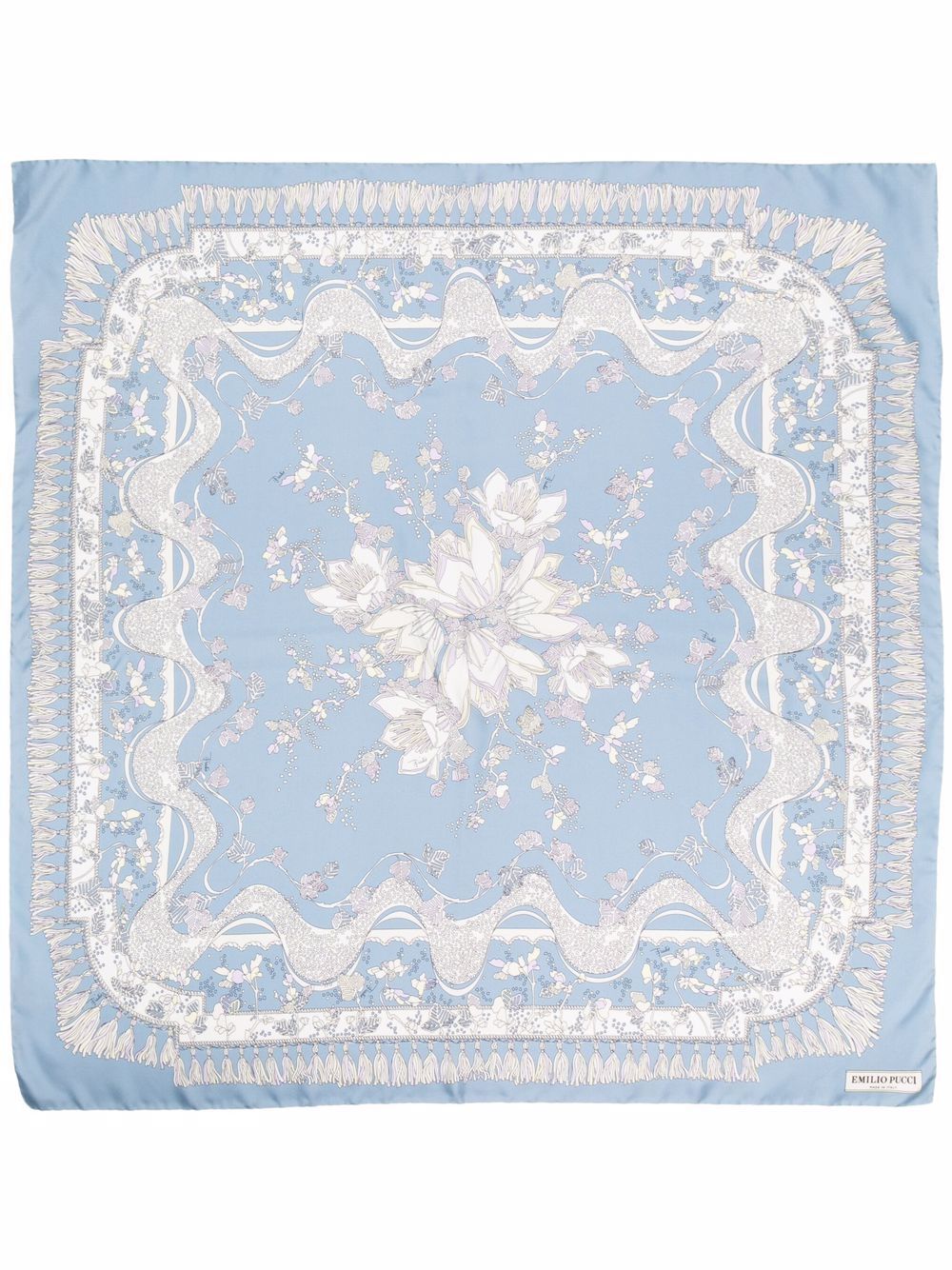 Rugiada-print silk scarf | Farfetch (US)