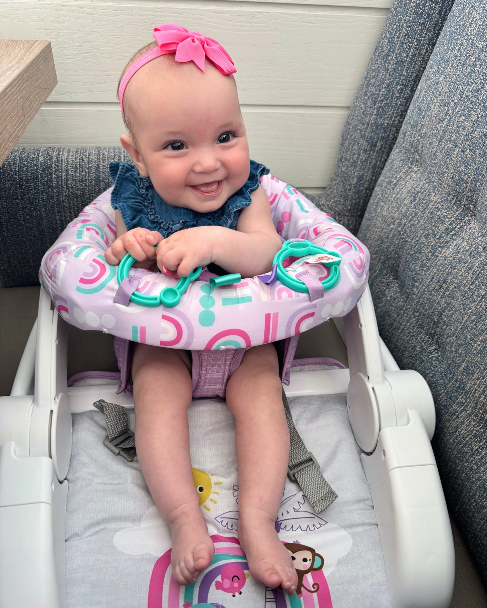 This chair is a new fave! It’s so easy to fold up and take with you super light weight. We use it at home, take it with us to restaurants, hotels, and family and friend’s houses! 

#LTKBaby #LTKKids #LTKFamily