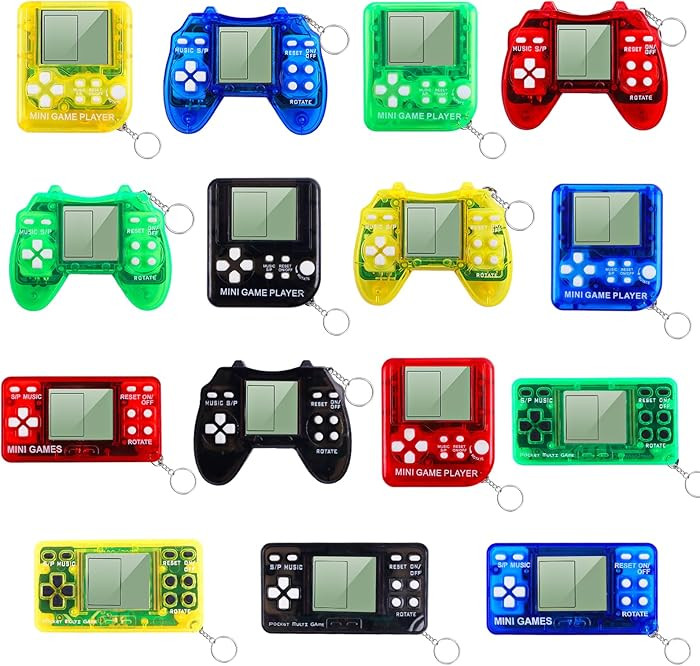 15PCS Video Game Party Favors for Kids, Video Game Keychain Party Supplies, Party Favors for kids... | Amazon (US)