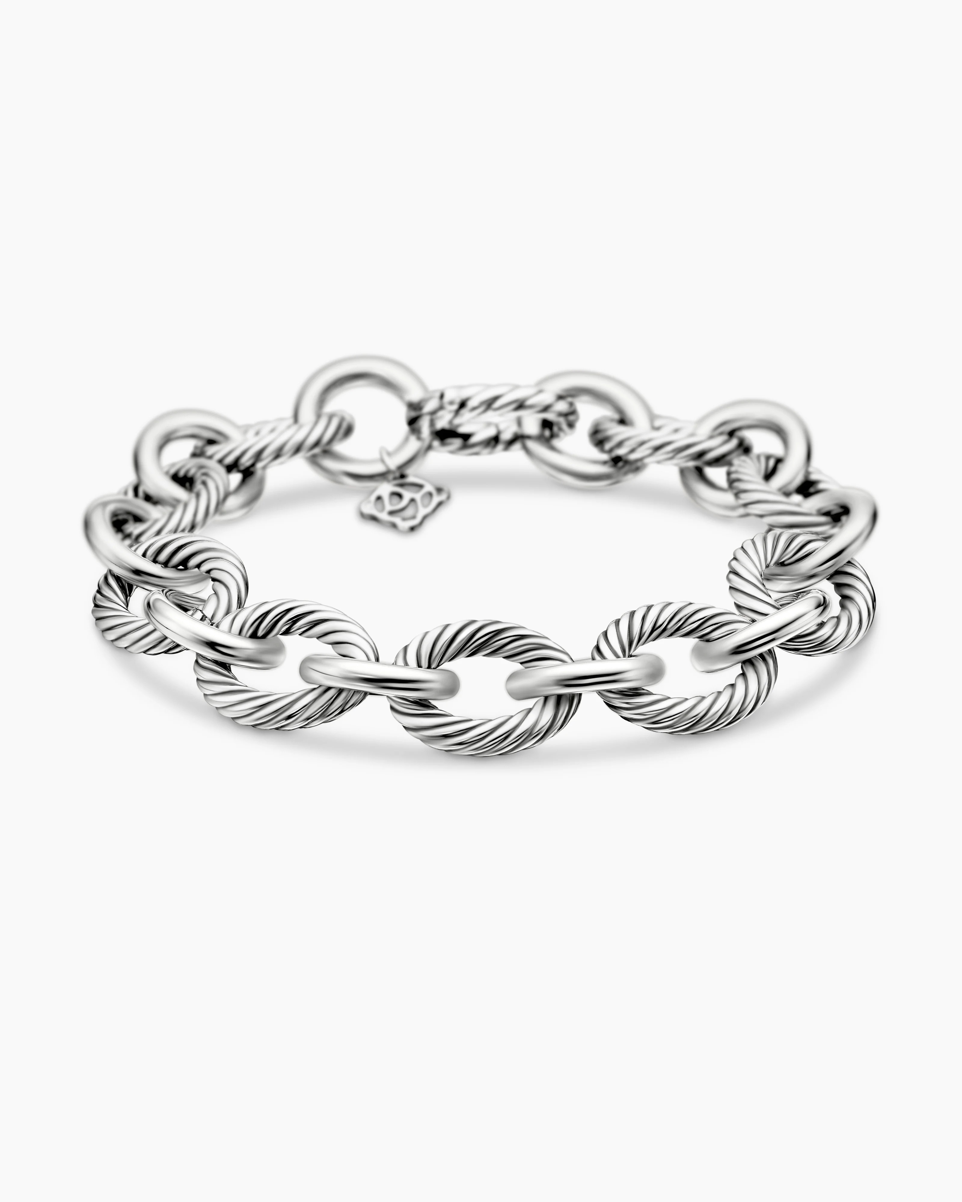 David Yurman | Oval Link Chain Bracelet in Sterling Silver, 12mm | David Yurman