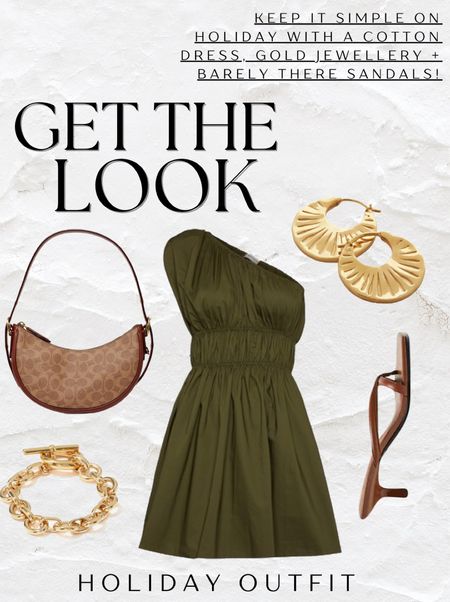 Simple holiday outfit - summer dress - strappy heels 

*get 15% off at MyBag.com using code CHARLOTTE *ad/pr

#LTKitbag #LTKshoecrush #LTKstyletip