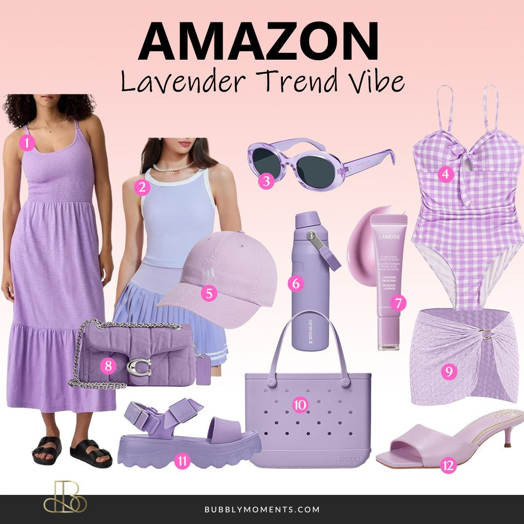 Love all things lavender? This Amazon Lavender Trend collection brings together stylish fashion, cozy home décor, beautiful kitchen essentials, and fun tech accessories in one place. Whether you're refreshing your wardrobe, adding a soft touch to your home, upgrading your kitchen, or finding cute everyday gadgets, these lavender-inspired picks make it easy to embrace this trending color. Save this collection for inspiration, discover new Amazon favorites, and follow for more curated finds you'll love.
#LTKBeauty #LTKHome #LTKFinds #AmazonFinds #AmazonFavorites #AmazonHome #AmazonFashion #KitchenFinds #TechAccessories #HomeDecor #LavenderTrend #PurpleAesthetic #PastelVibes #HomeInspo #KitchenInspo #EverydayEssentials #GadgetFinds #StyleInspo #TrendingFinds 

 
