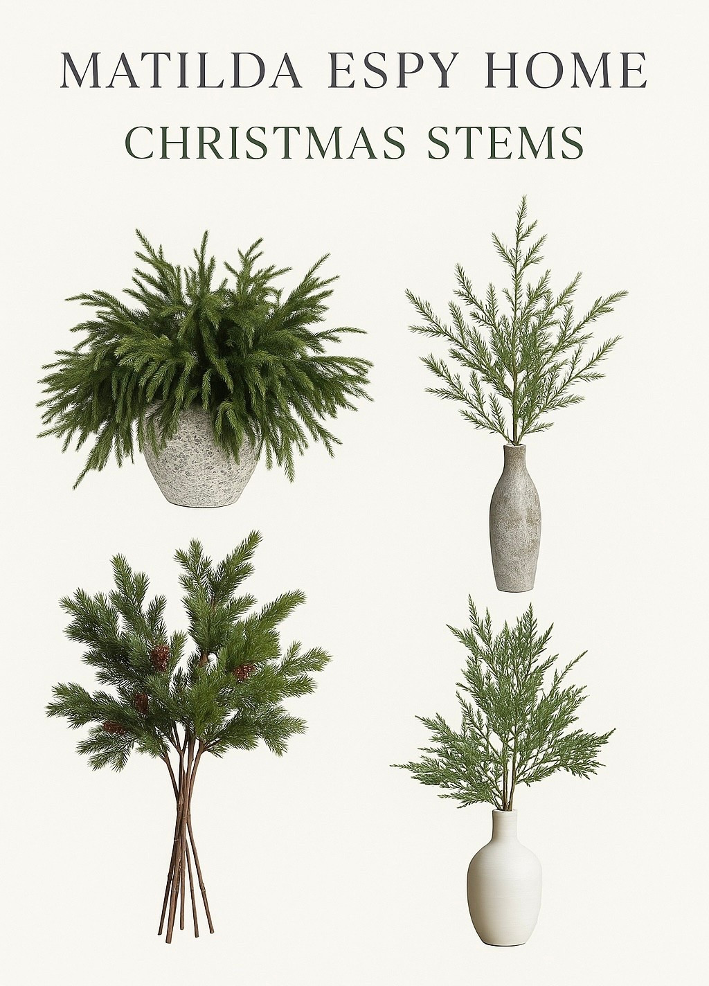 Amazon Holiday Stems Winter Decor Christmas Decor 

#LTKFindsUnder50 #LTKSeasonal