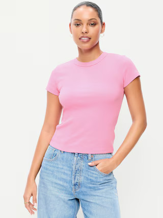 Snug Crop T-Shirt | Old Navy (US)