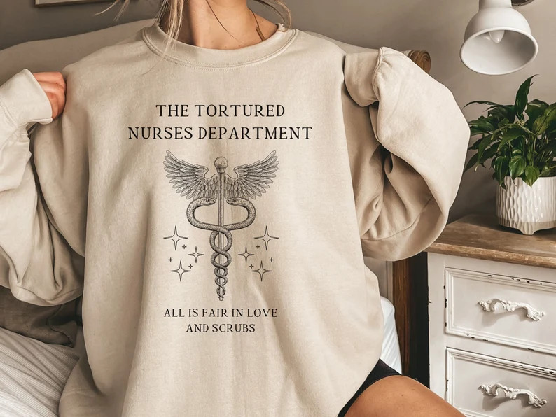 Tortured Nurses Department Sweatshirt, Funny Nurse Shirt, Trending Nurse Memes, Registered Nurse,... | Etsy (US)