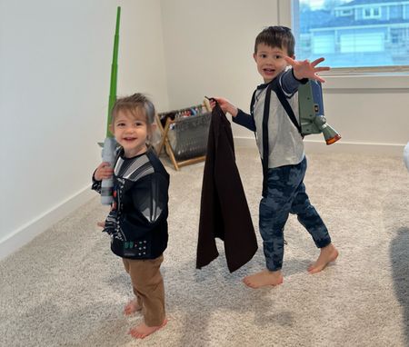 These two cuties love Star Wars toys and can’t get enough of their jet pack & light sabers 

#LTKkids #LTKunder50 #LTKGiftGuide