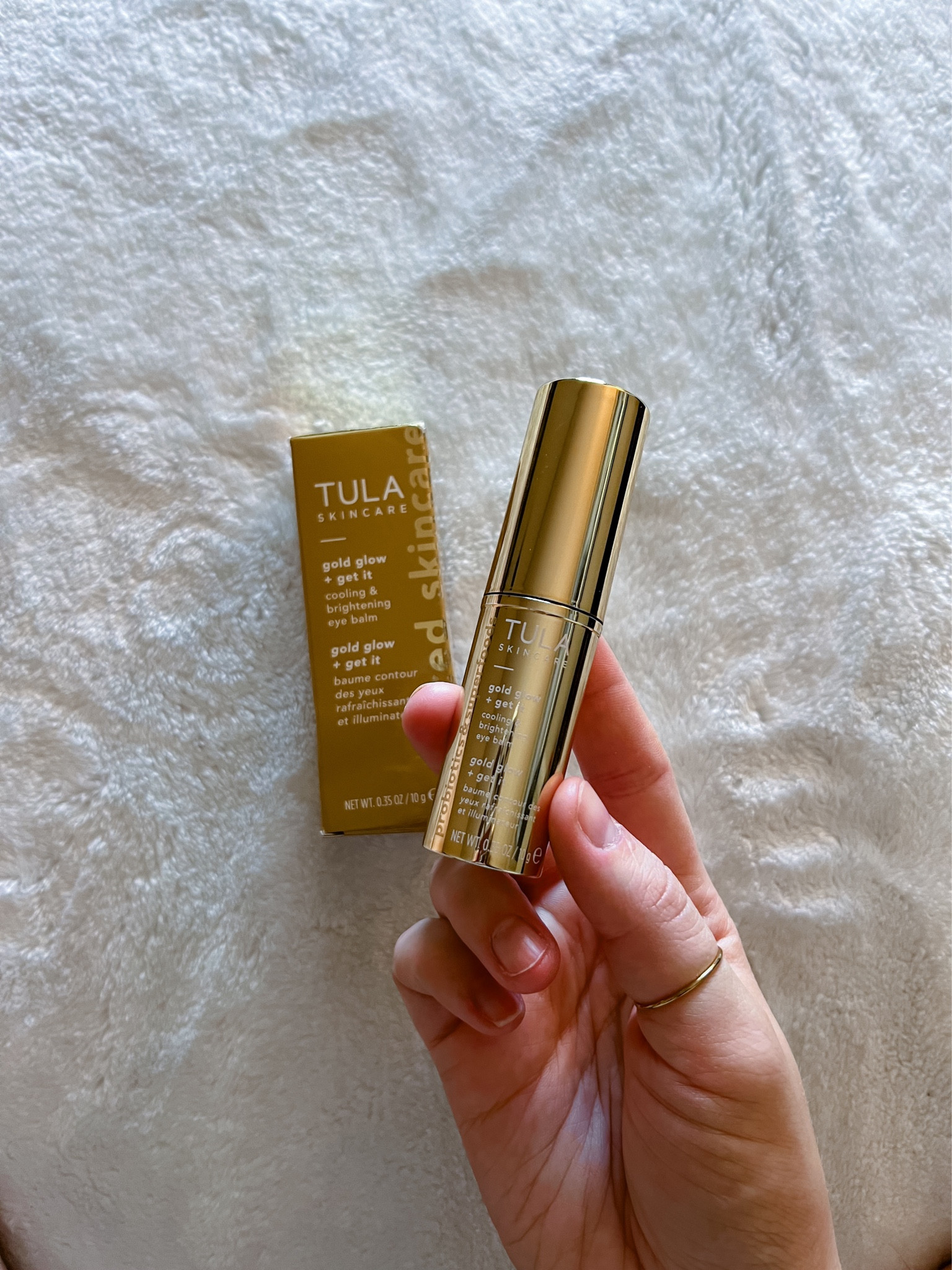 Warm Glow Tula Eye Balm ✨ 

hydrating, warm skin tone, under eye brightening, Tula highlighter, dewy eye makeup, Tula skincare 

#LTKbeauty #LTKstyletip