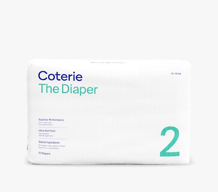 Coterie Ultra-Soft Diapers, 6-Pack | Pottery Barn Kids