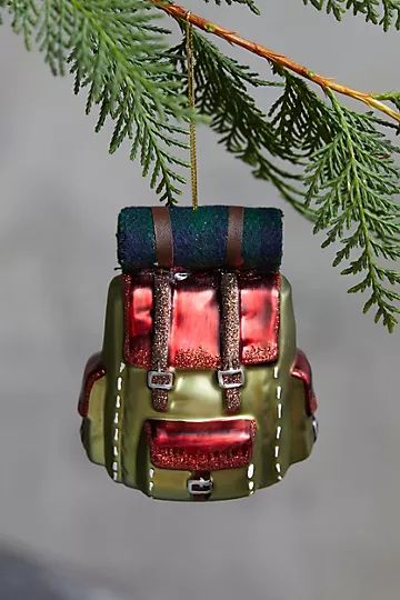 Backpack Glass Ornament | Anthropologie (US)