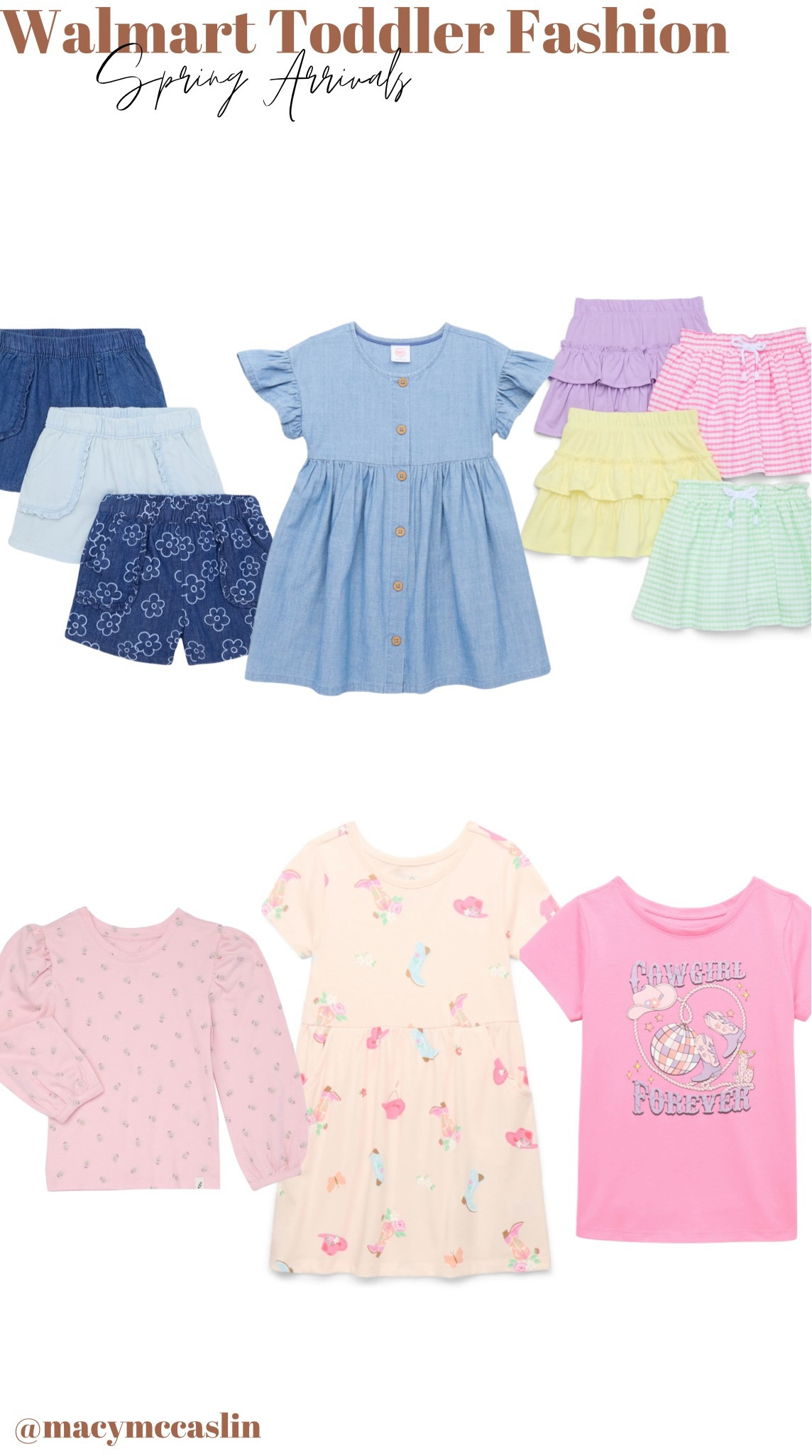 Walmart toddler fashion. Toddler style. Baby girl style. Spring toddler style. Affordable kid style 

#LTKBaby #LTKKids #LTKFamily