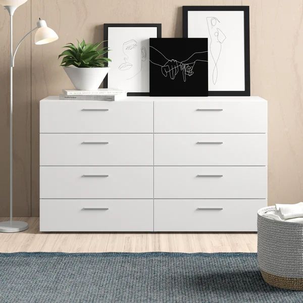 Dendron 8 Drawer Double Dresser | Wayfair North America