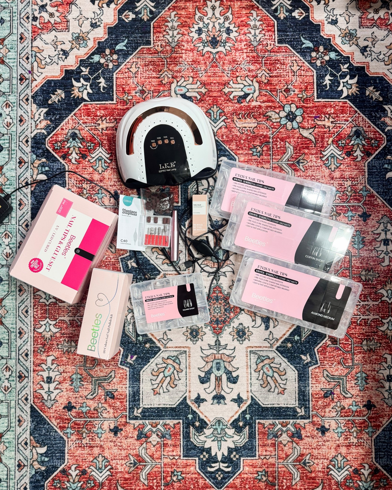 DIY acrylic/gel nails that are too easy and last FOREVER! one of my best do it myself things I’ve discovered 
#amazonfinds #nails #diy #ballinonabudget 

#LTKStyleTip #LTKBeauty #LTKFindsUnder100