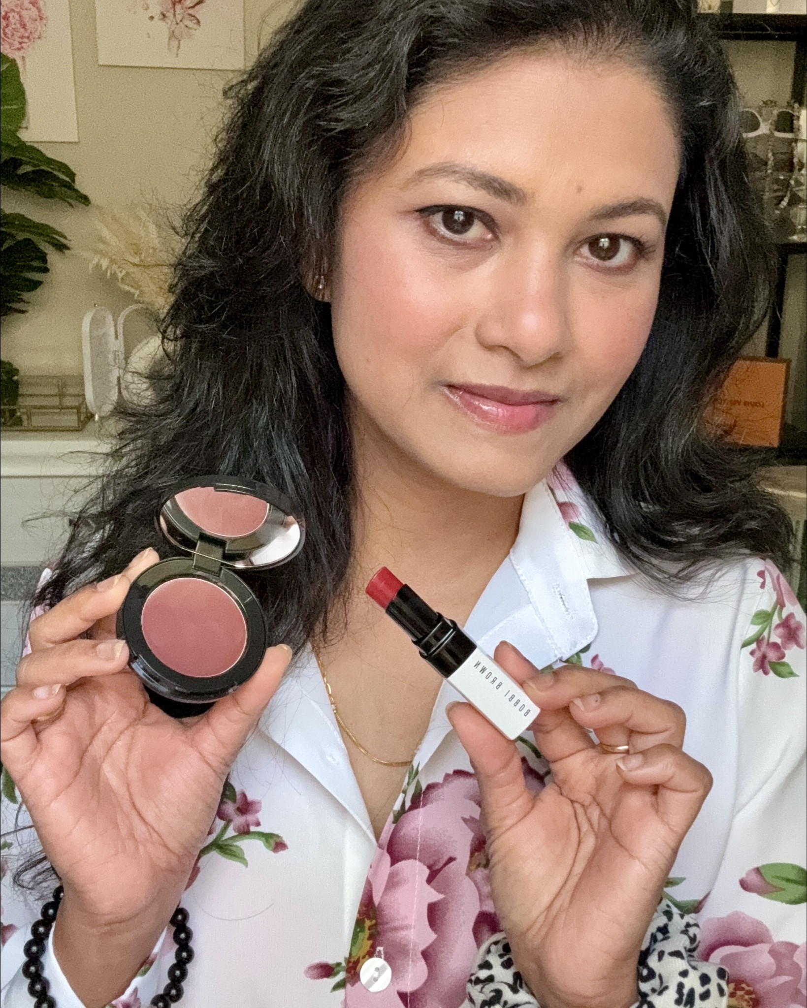 Swatched(cheeks) Bobbi Brown Pot Rouge - Velvet Plum 43 and ( Lip) Bobbi Brown Lip Tint Baume - Bare Raspberry 

#LTKWorkwear #LTKBeauty #LTKTravel