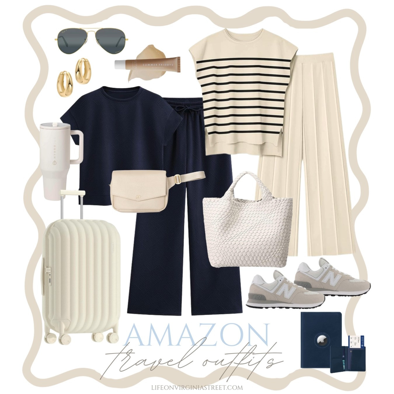 Cute and comfy travel outfit ideas - all from Amazon! #ltktravel #ltkover40 #ltkfindsunder50 #ltkseasonal #ltkshoecrush #ltkitbag #ltkfindsunder100 #ltkstyletip #ltkbeauty #ltkmidsize #ltkshoecrush 

 #LTKOver40 #LTKFindsUnder50 #LTKTravel