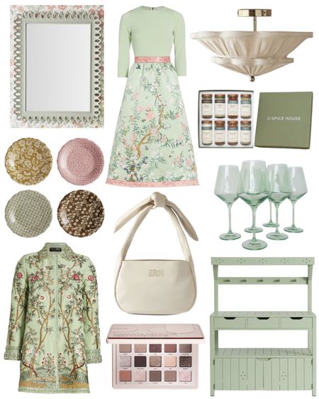 Loving all of these mint green styles for fall. The dress and embellished coat are everything!

#LTKstyletip #LTKitbag

#LTKSeasonal #LTKFind #LTKhome