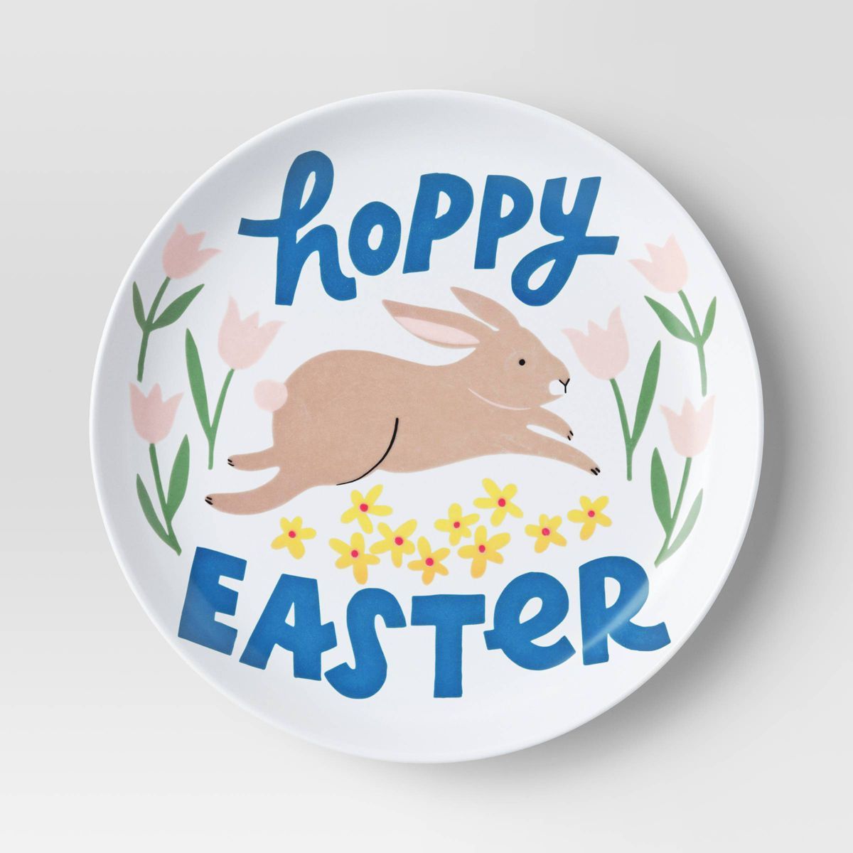 10" Hoppy Easter Dinner Plate White - Room Essentials™ | Target