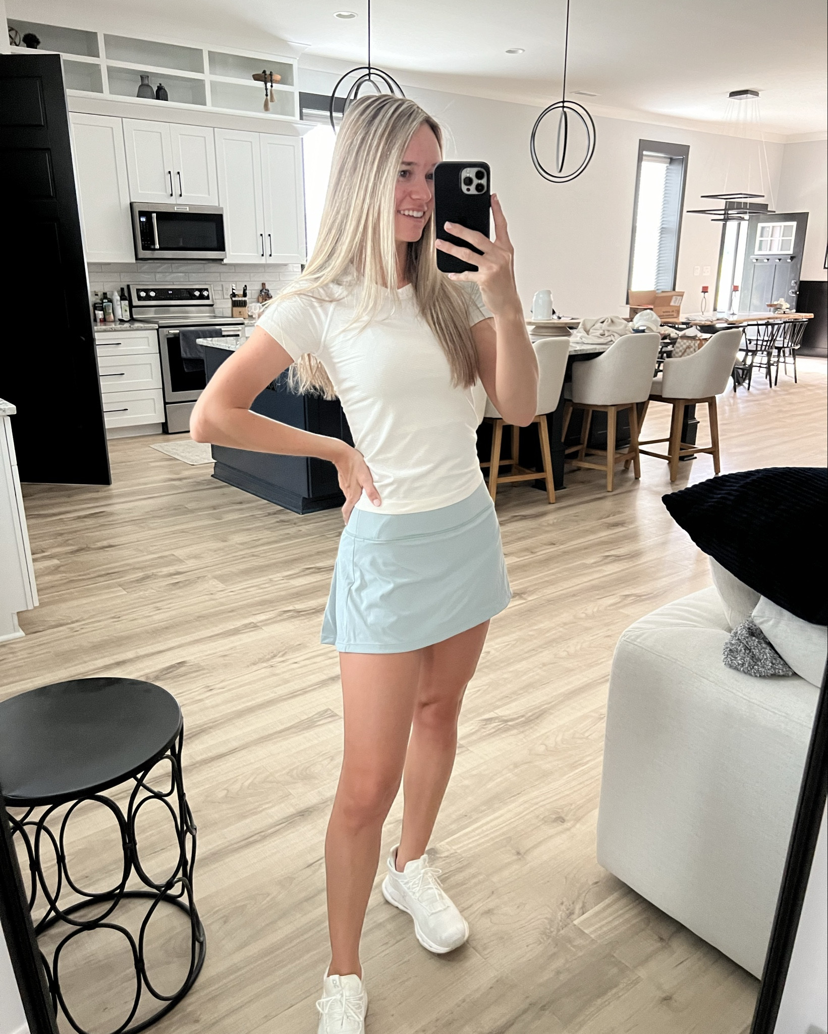 Amazon Tennis Golf Pickleball Skirt
Lululemon Outfit Summer
Top - size 6
Skirt - size S
Shoes - size 8

#LTKFitness