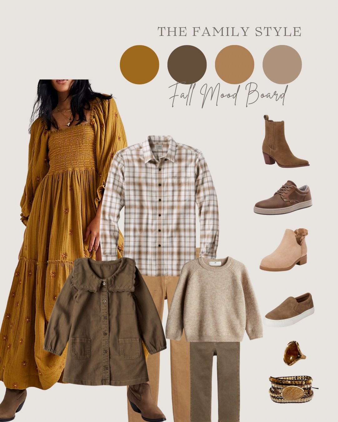 Mustard, browns and plaid. The perfect fall combination for photos ✨

#LTKStyleTip #LTKFamily